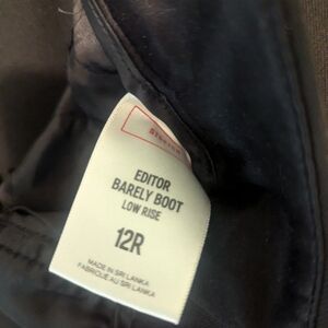 Express Editor Pant black size 12